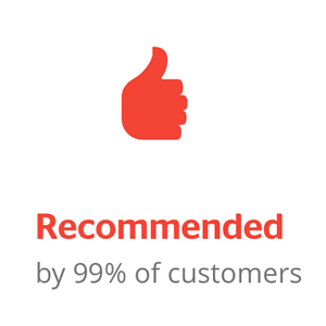 recommended by customers